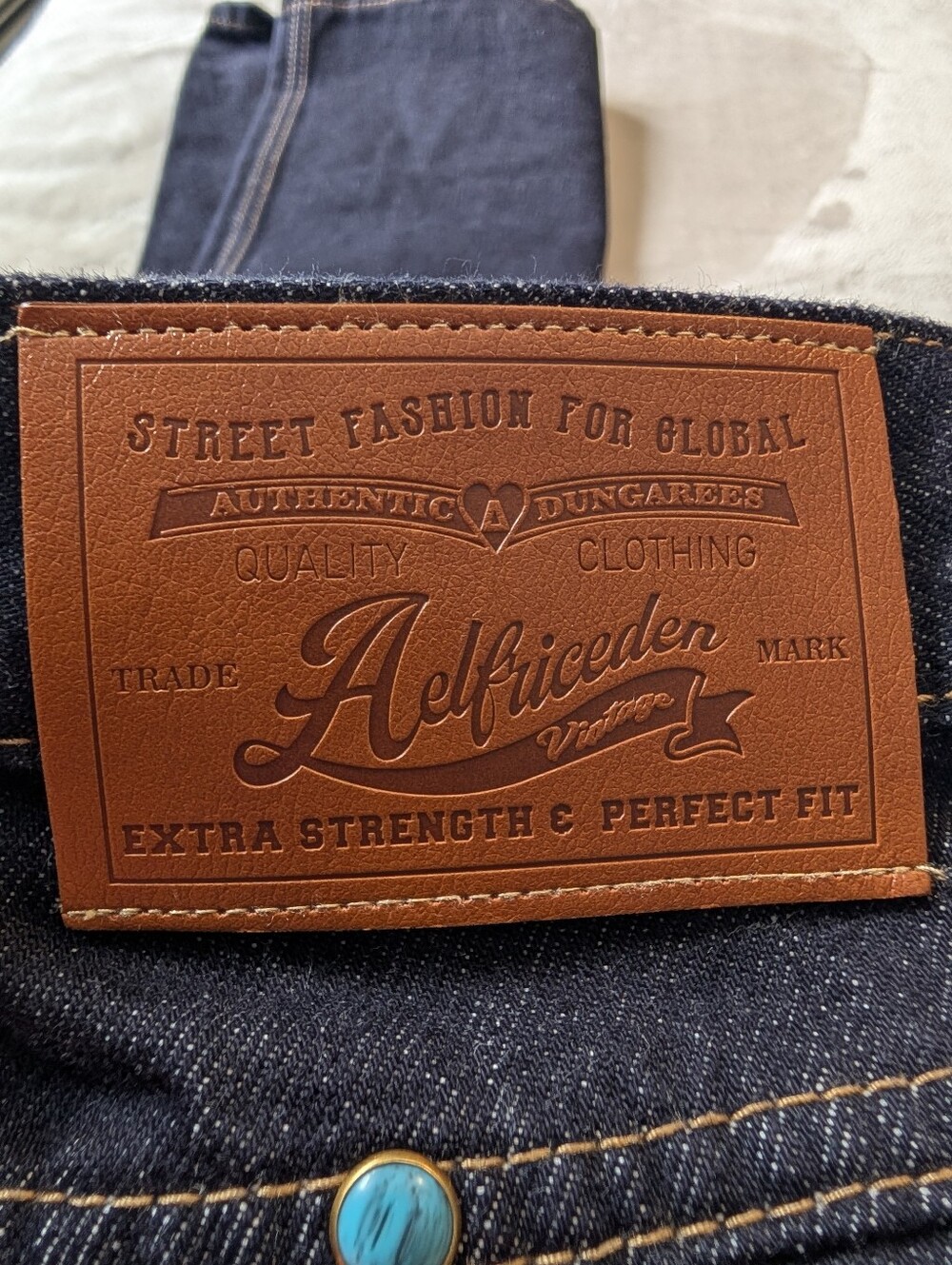 Aelfric Eden Baggy Jeans Vintage Rivet Barrel High Waisted Wide Leg Y2k NWT 29 - Picture 13 of 15